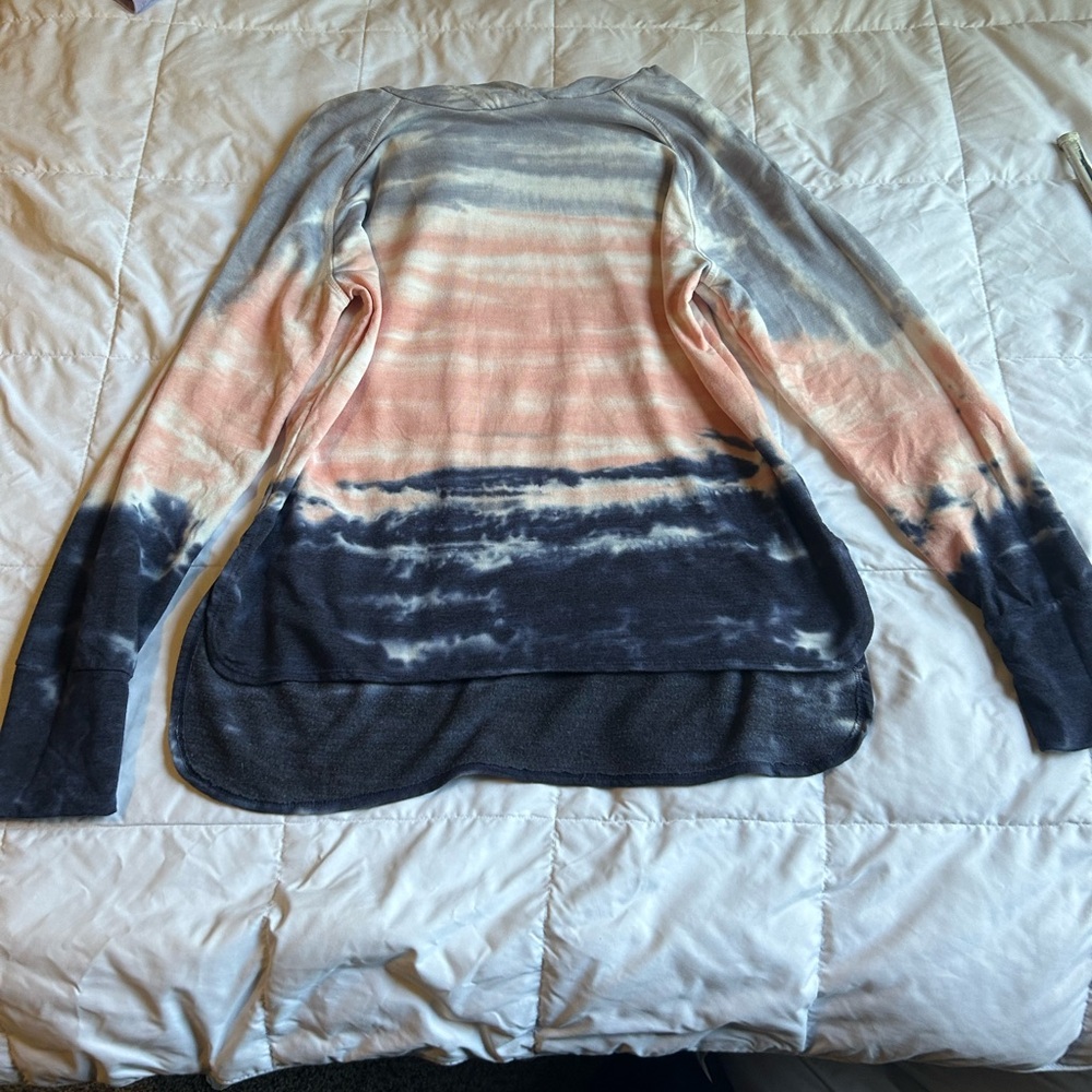 Tie-Dye Long Sleeve Sweater